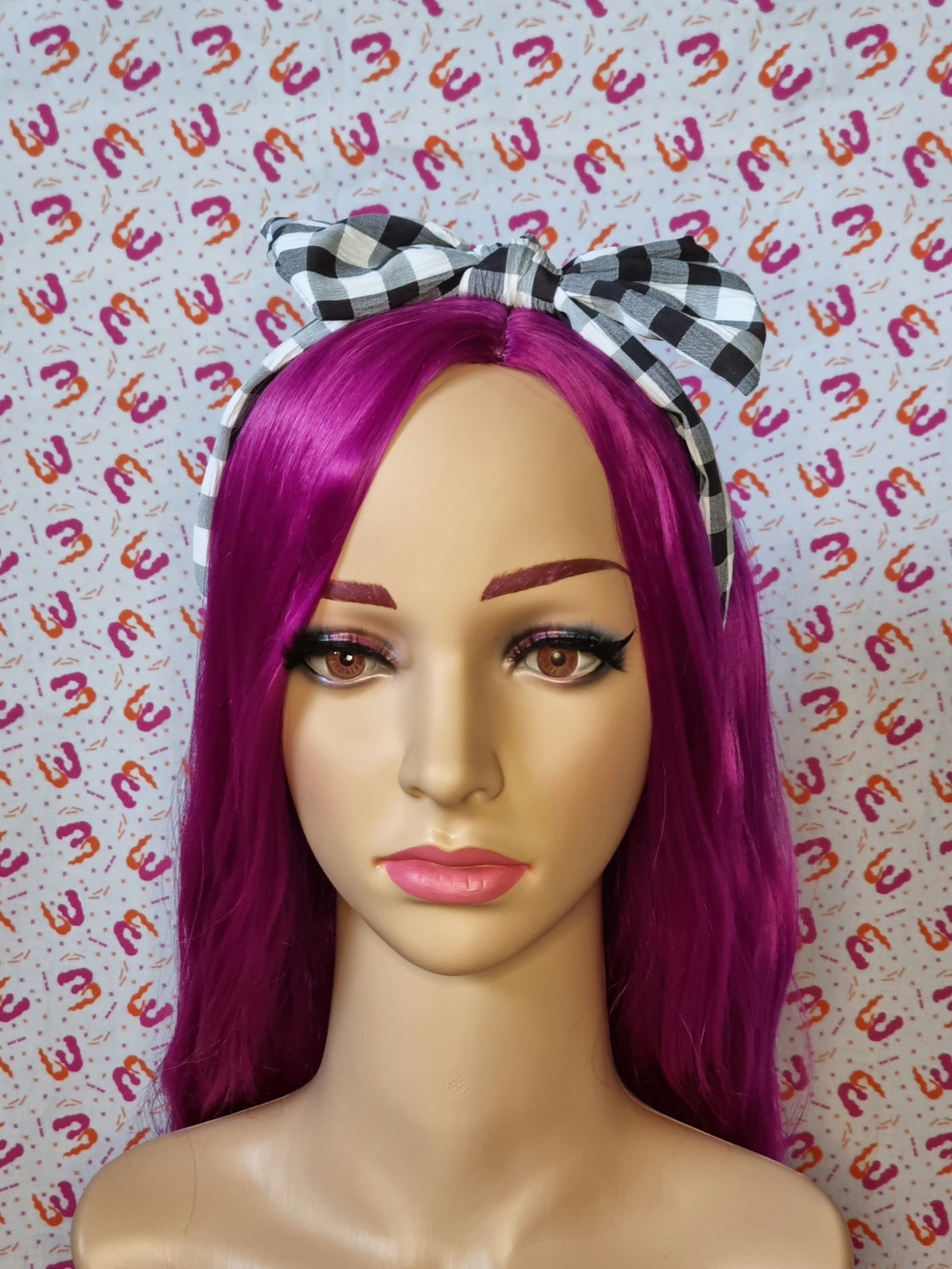 Bow Knot Hairbands - Gingham