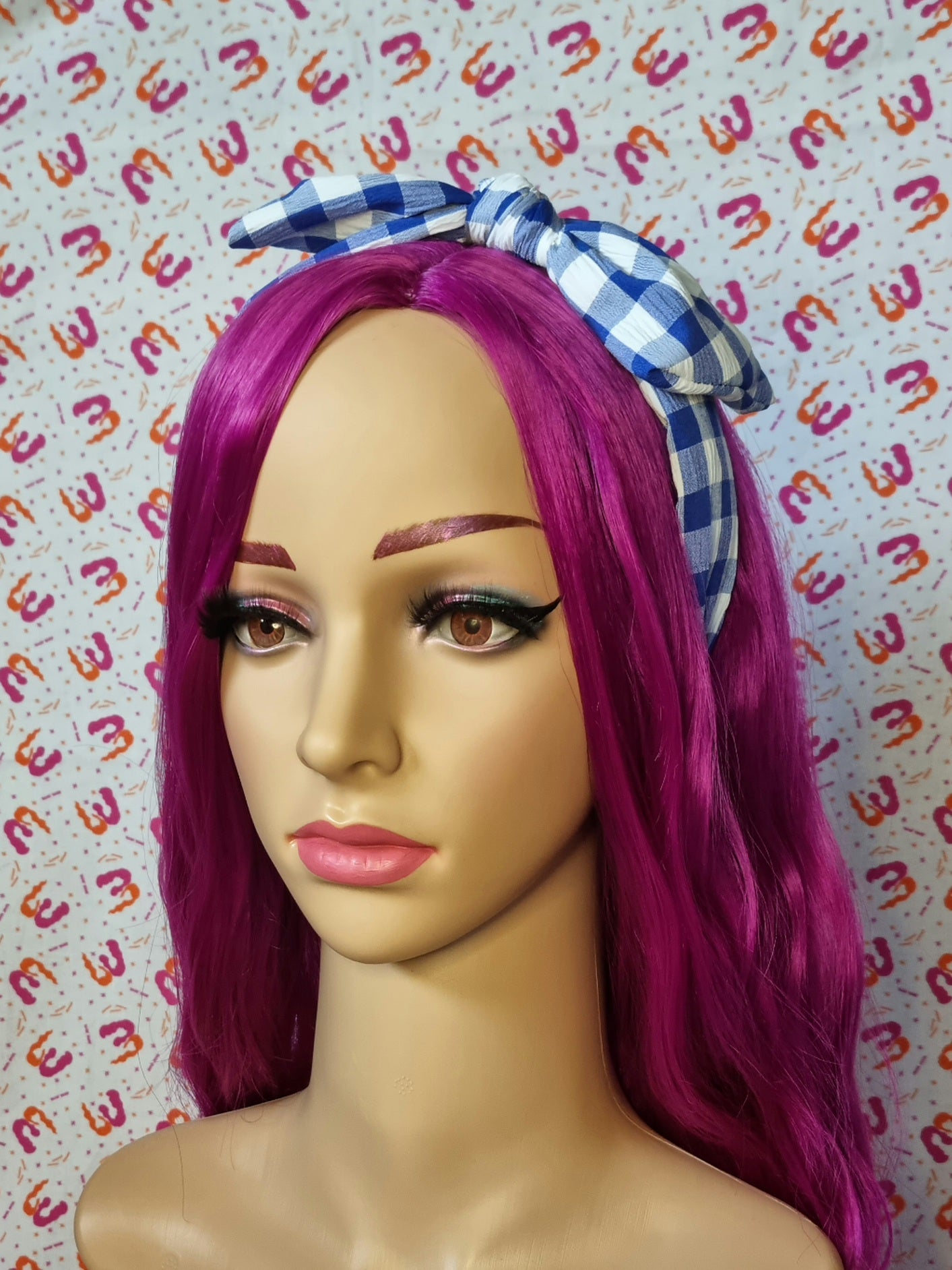 Bow Knot Hairbands - Gingham