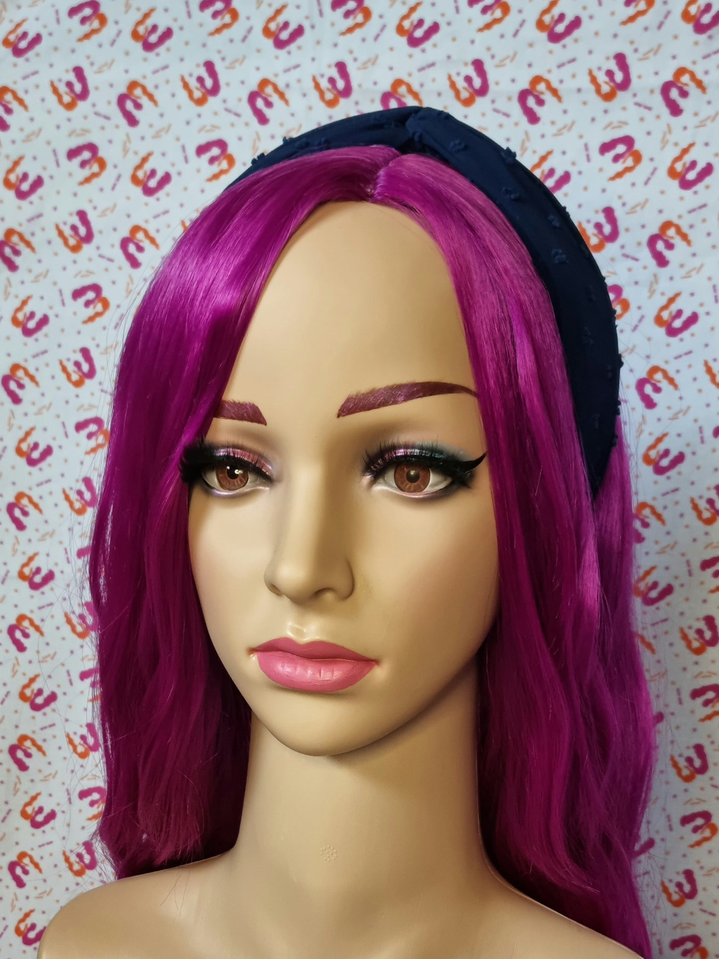 Polka Dot Chiffon Hairbands