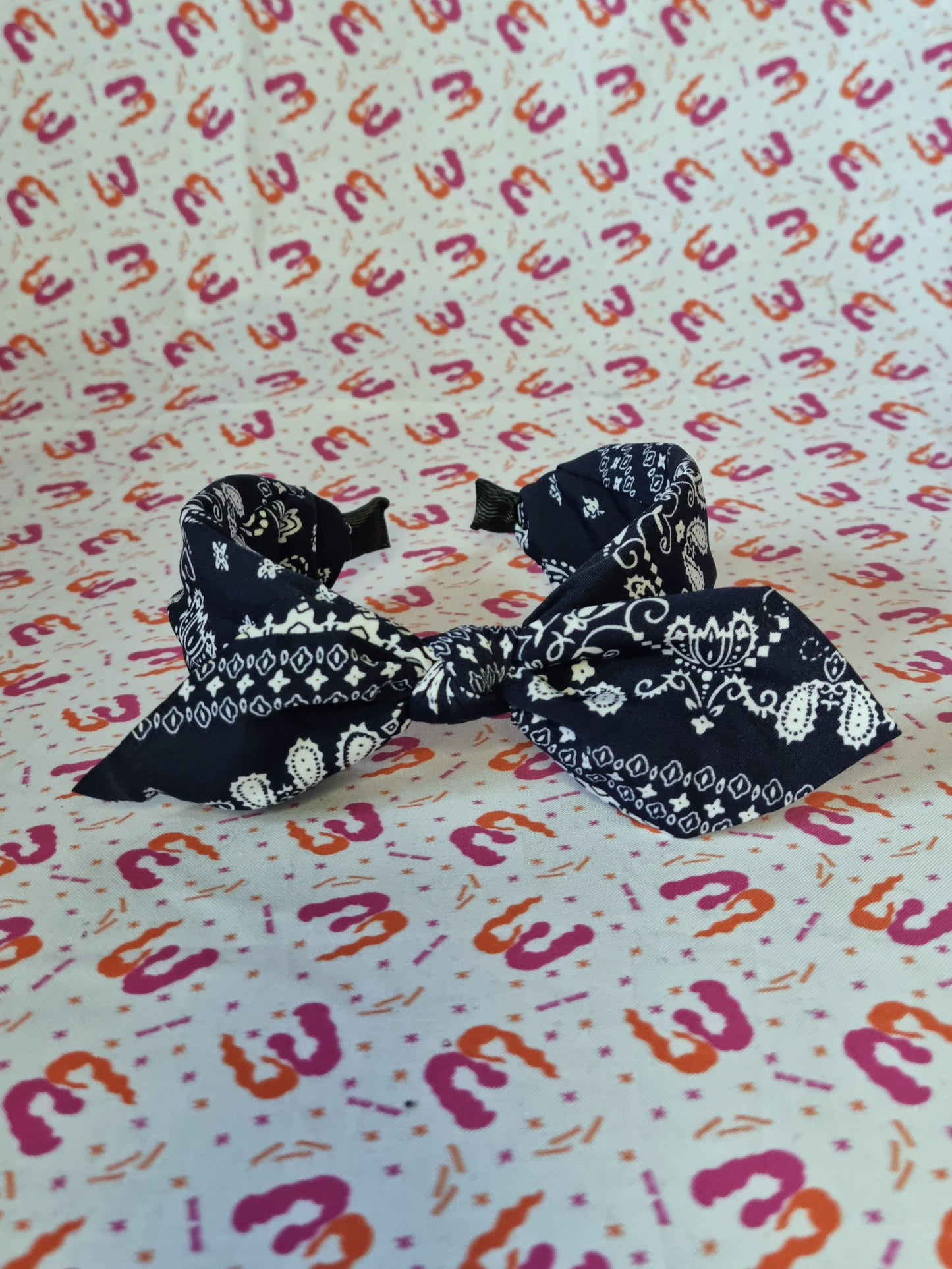 Bow Knot Hairbands - Bandana Print