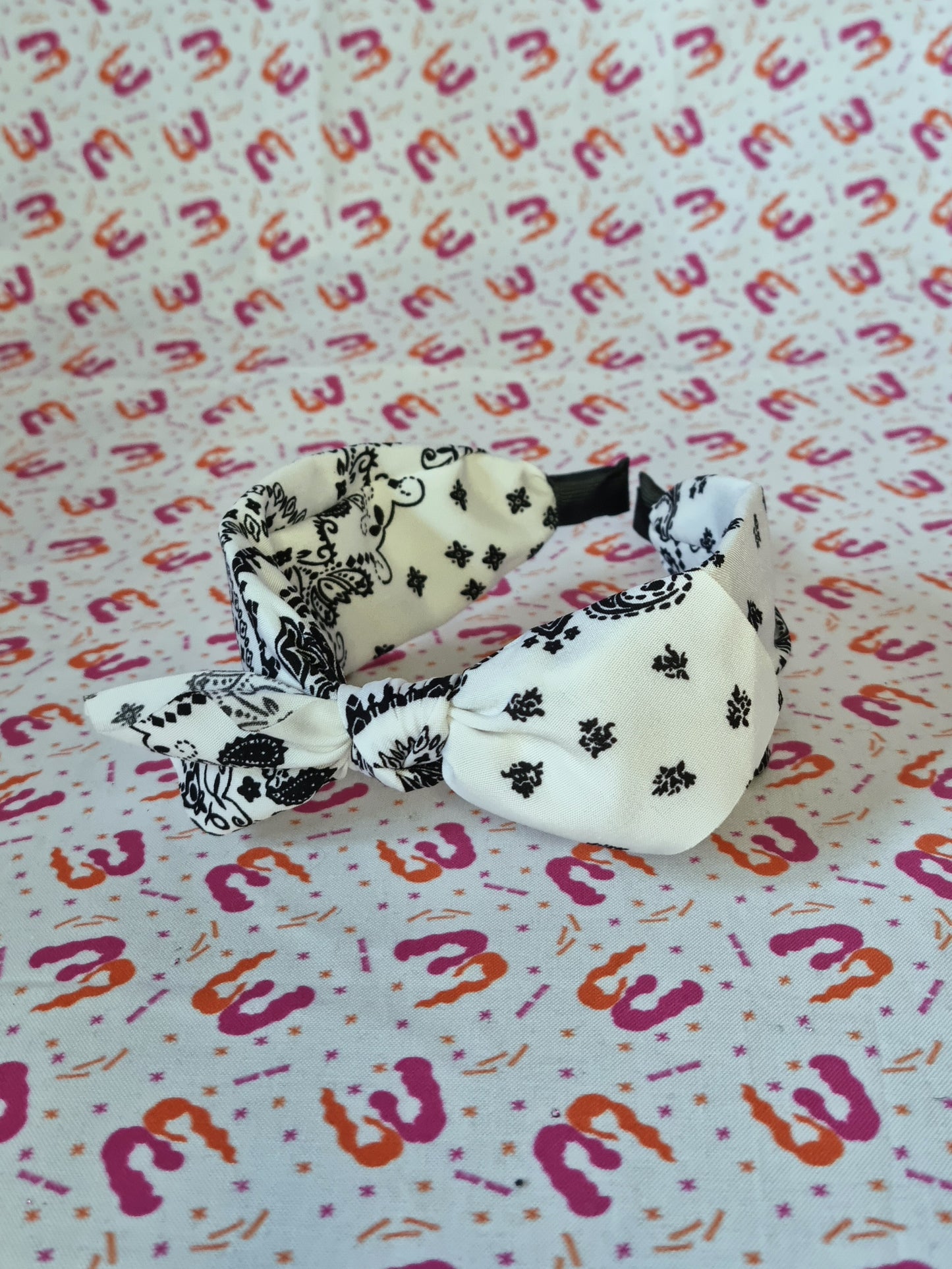 Bow Knot Hairbands - Bandana Print