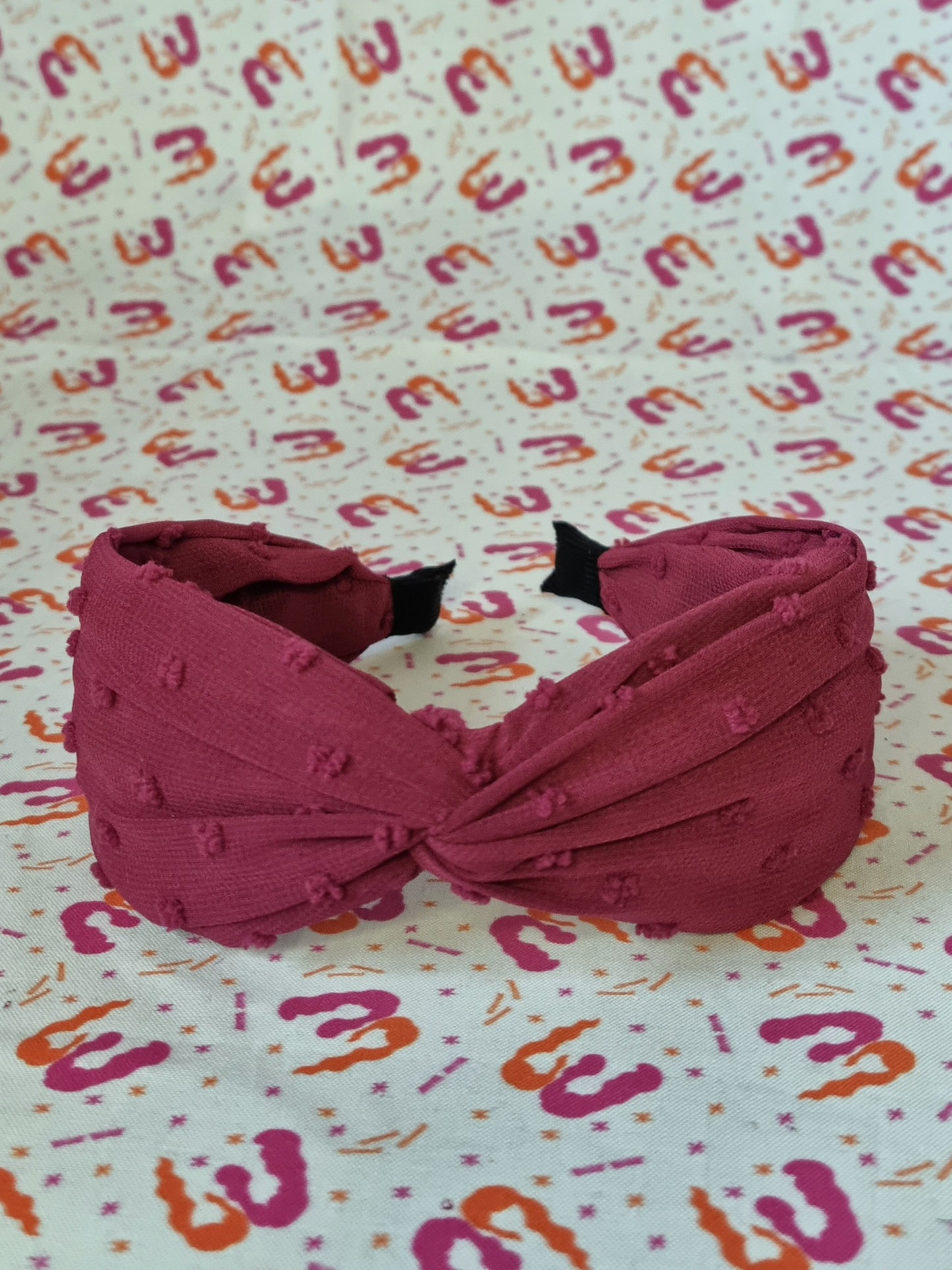 Polka Dot Chiffon Hairbands