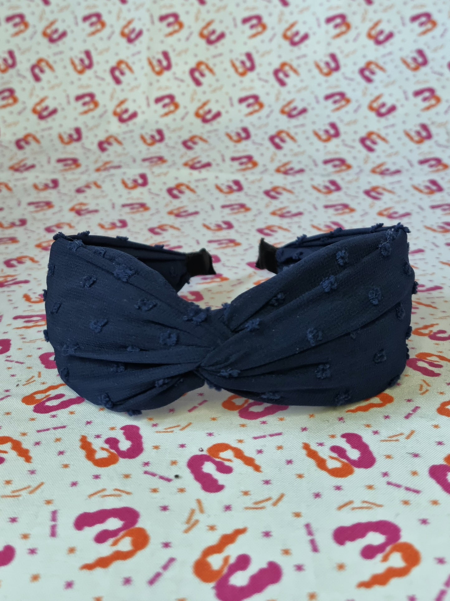 Polka Dot Chiffon Hairbands