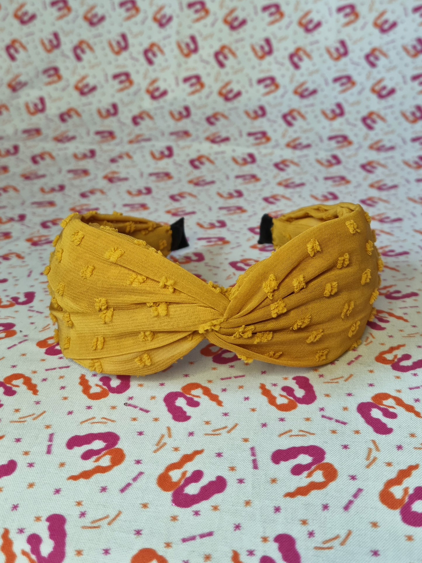 Polka Dot Chiffon Hairbands