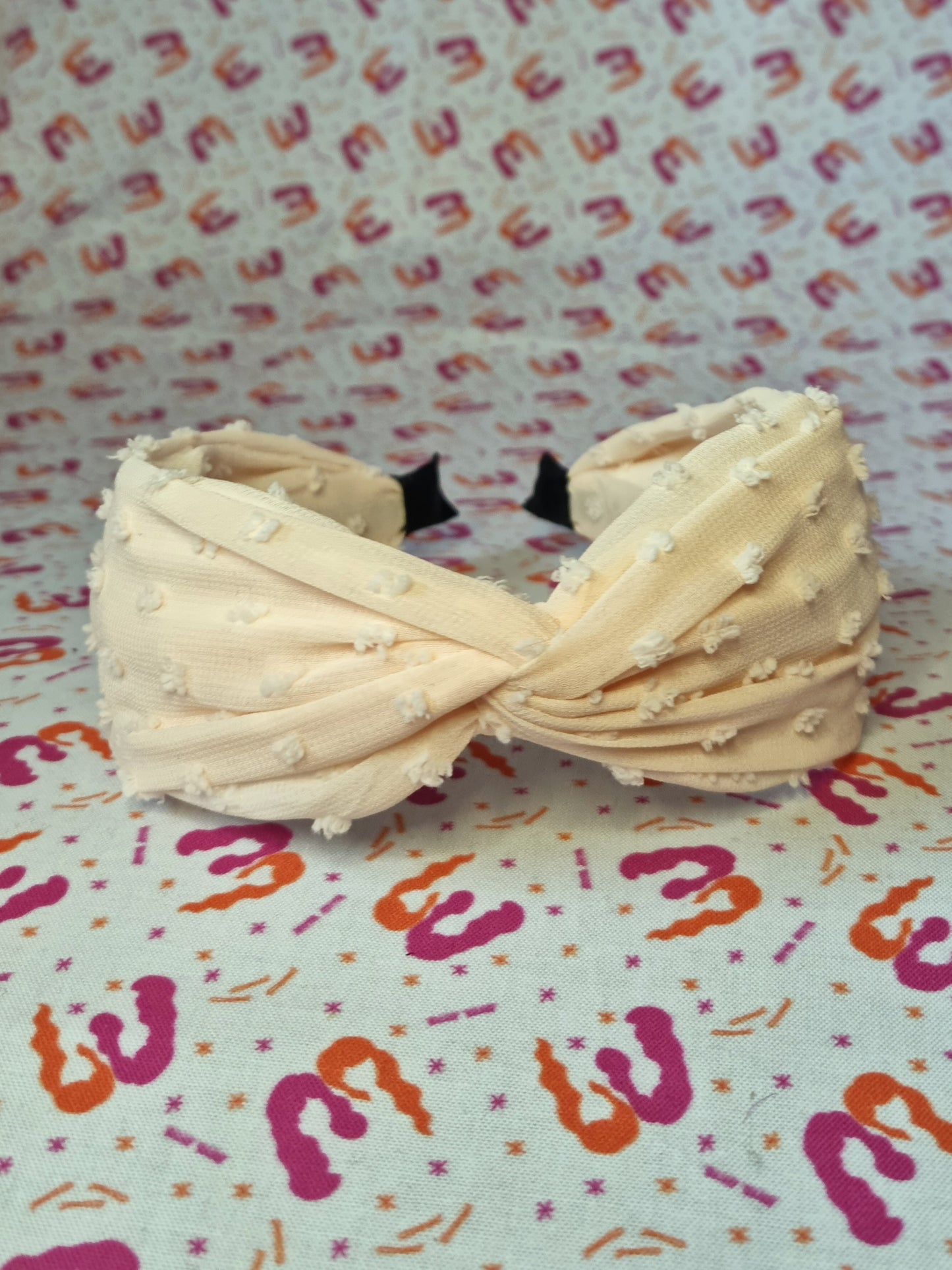 Polka Dot Chiffon Hairbands