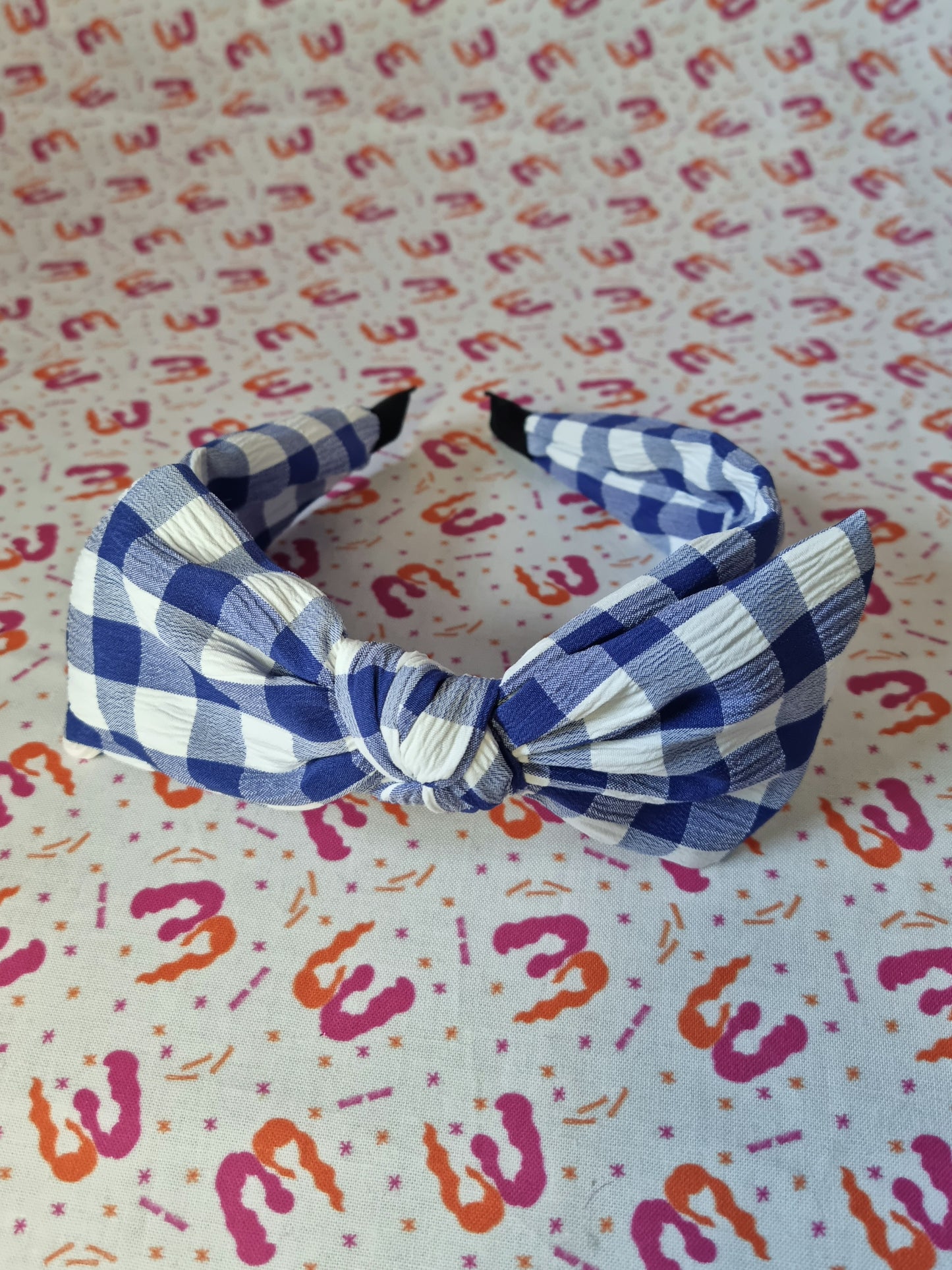 Bow Knot Hairbands - Gingham