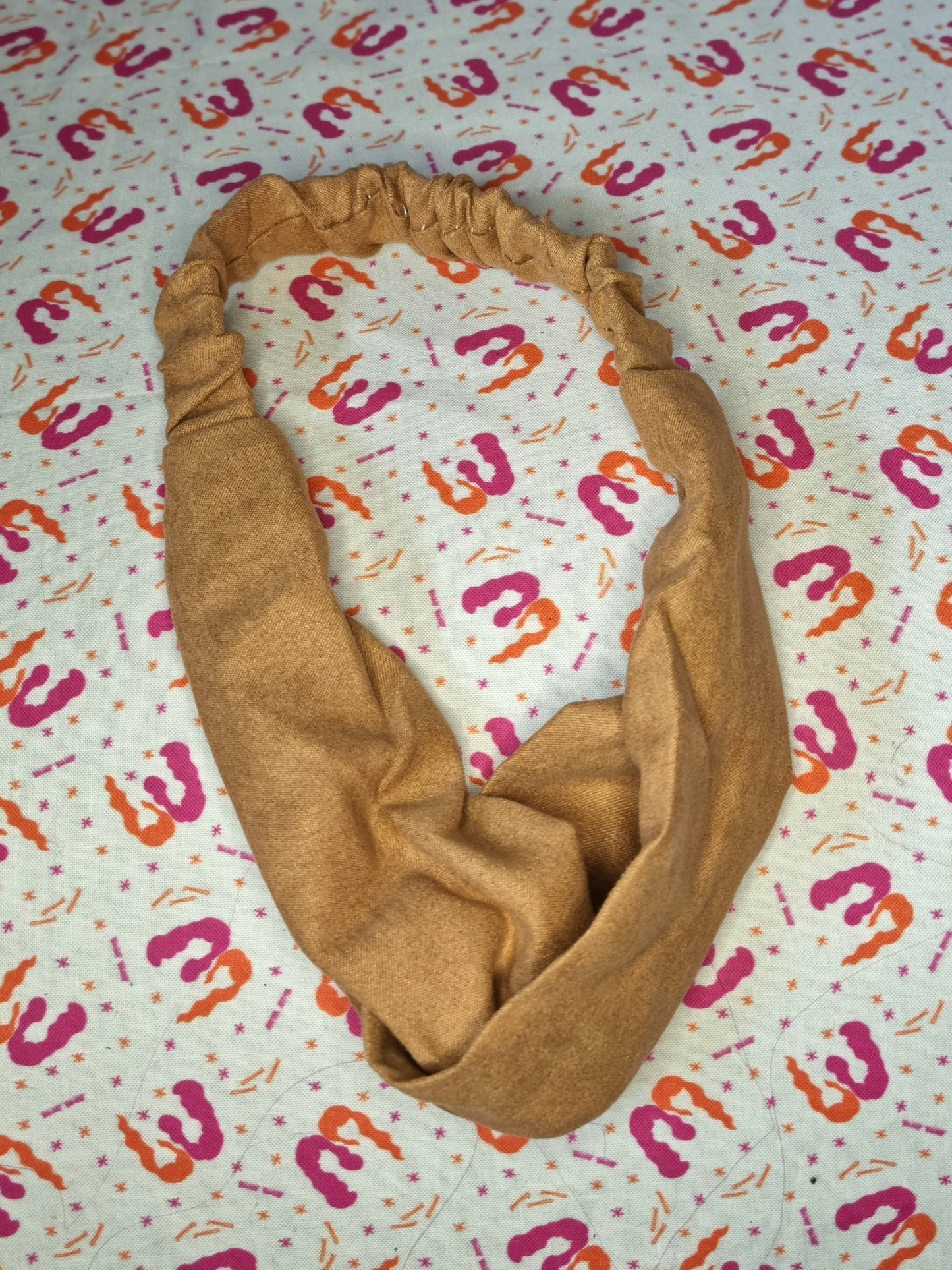 Twist Front Headbands - Faux Suede