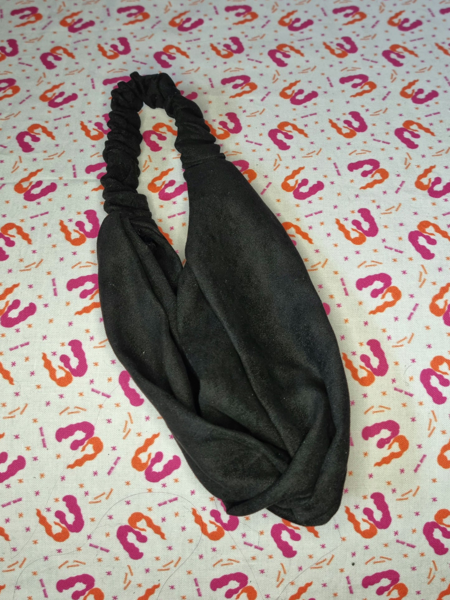 Twist Front Headbands - Faux Suede