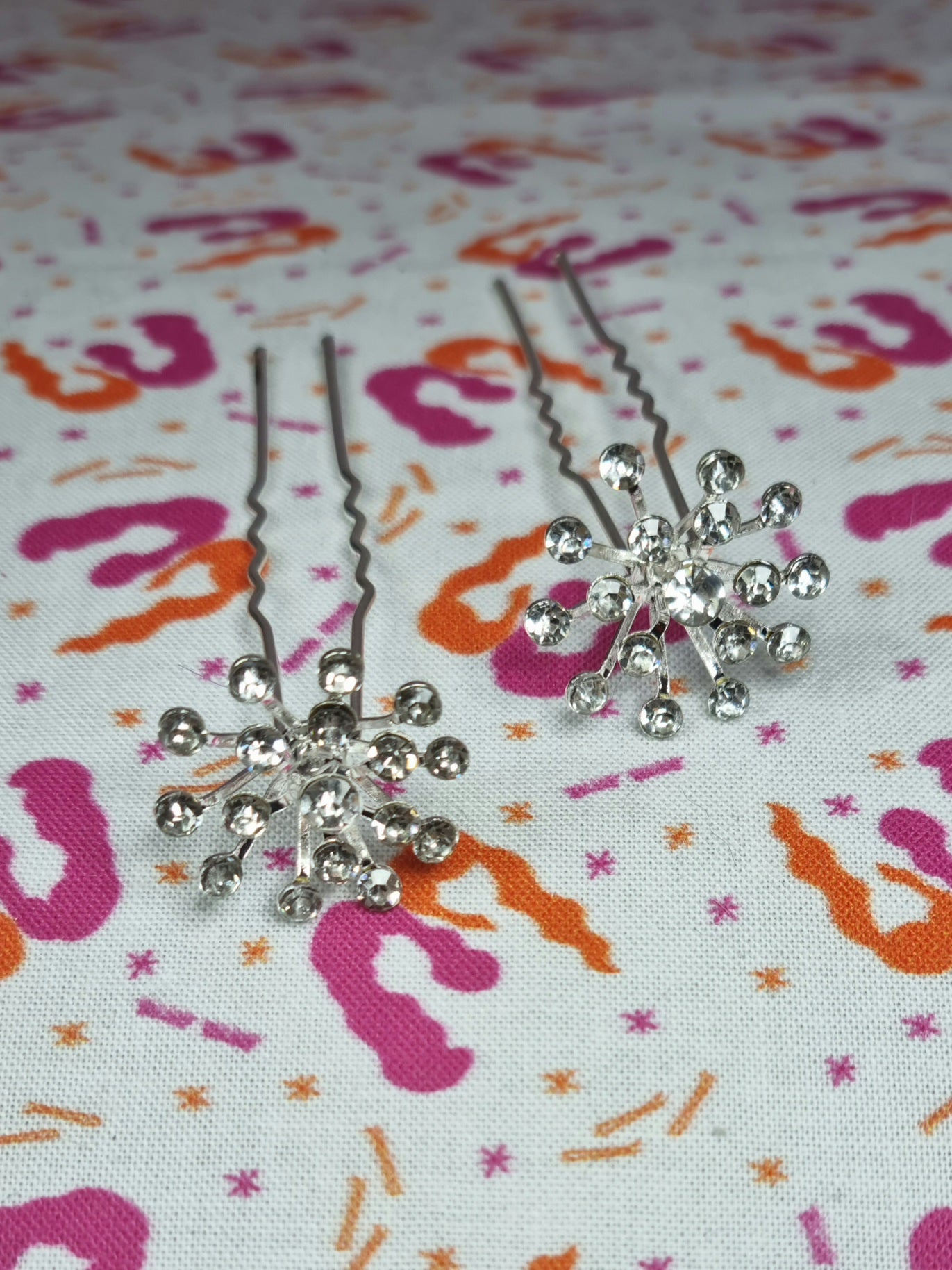 Atomic Starburst Hair Pins