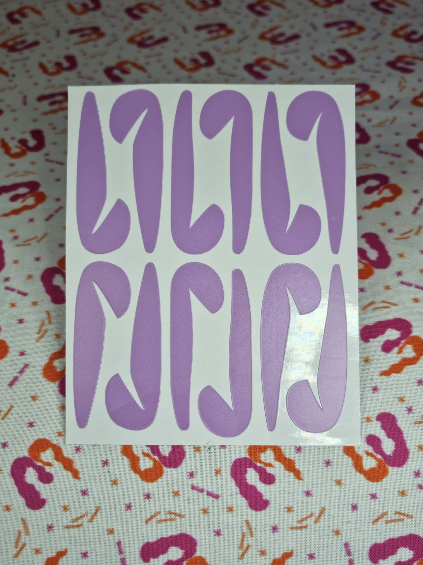 Eyeliner Stencil Stickers