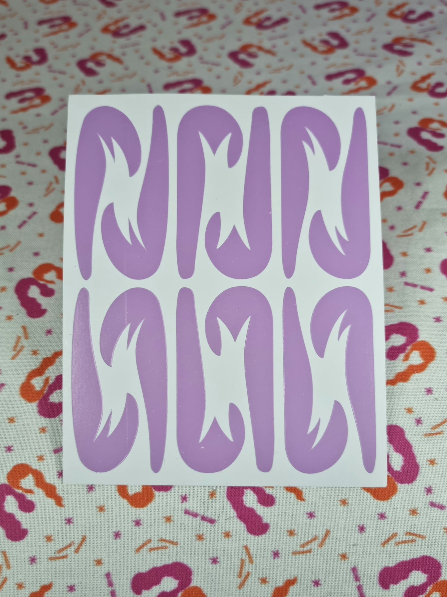 Eyeliner Stencil Stickers