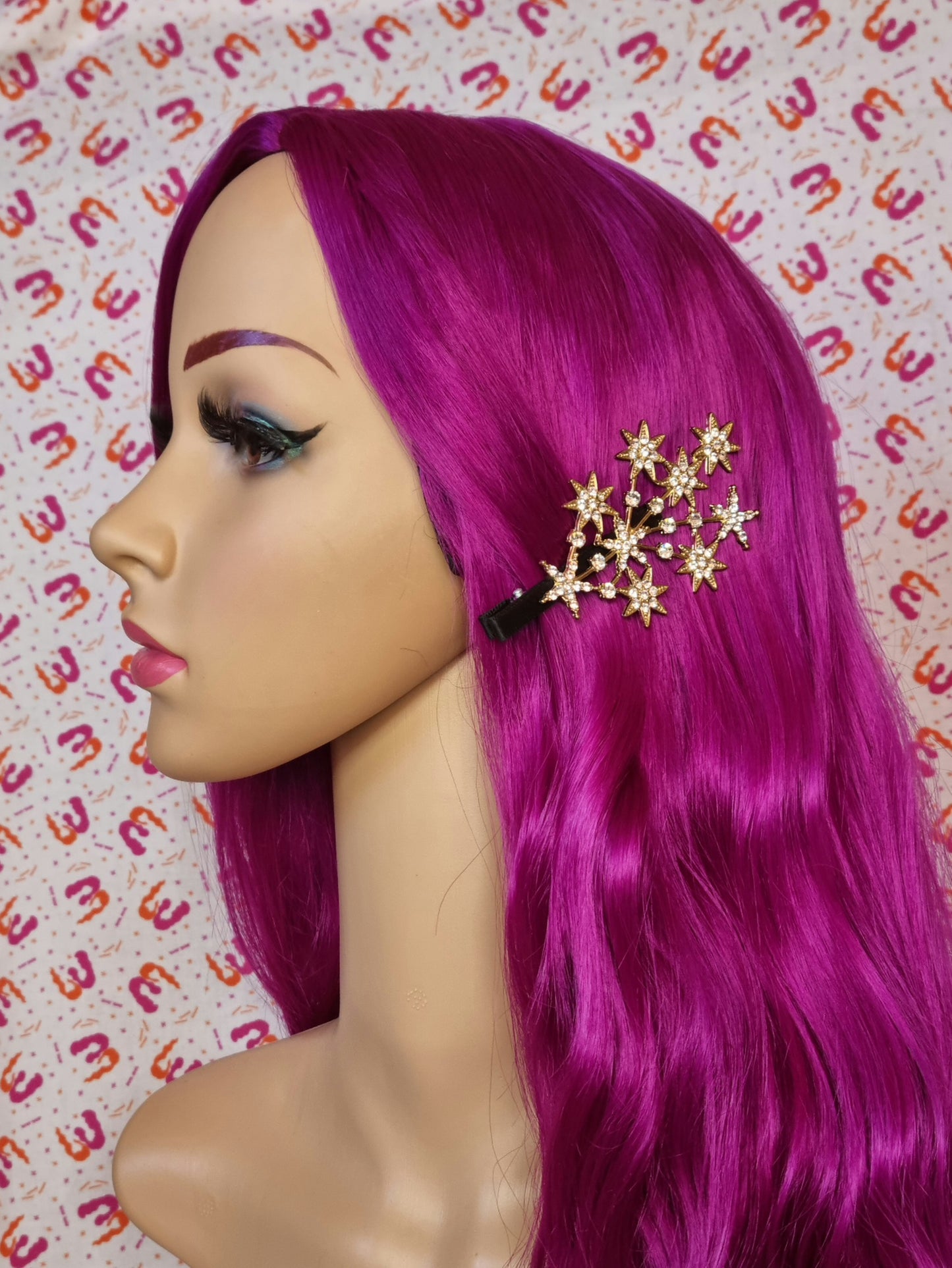 Firework Starburst Hairclips