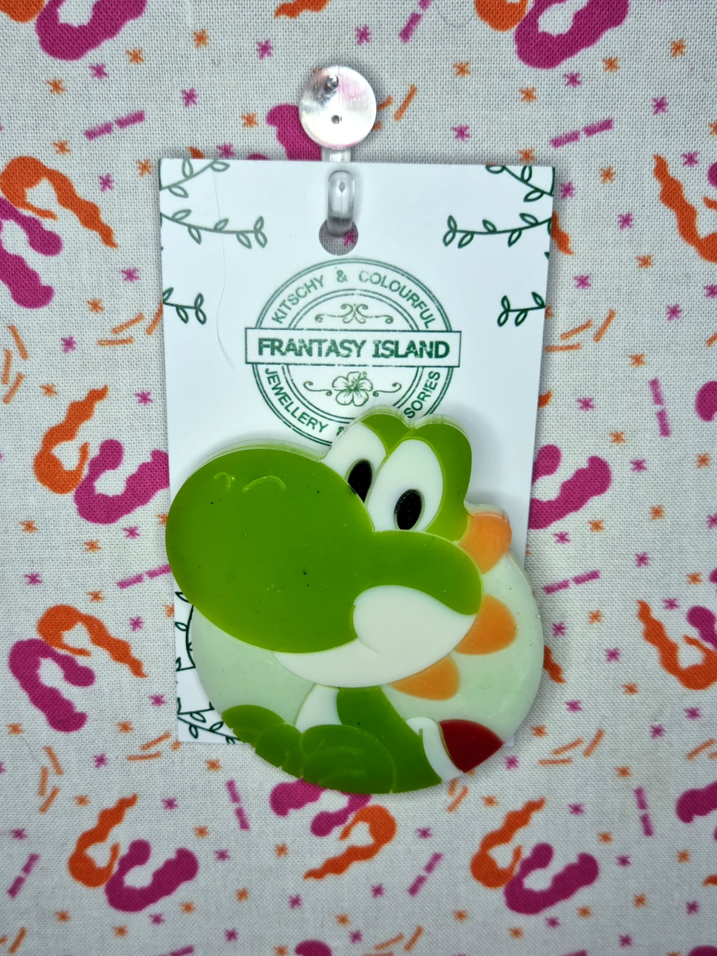 Yoshi Brooch
