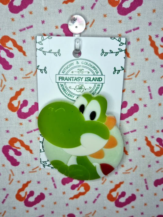 Yoshi Brooch