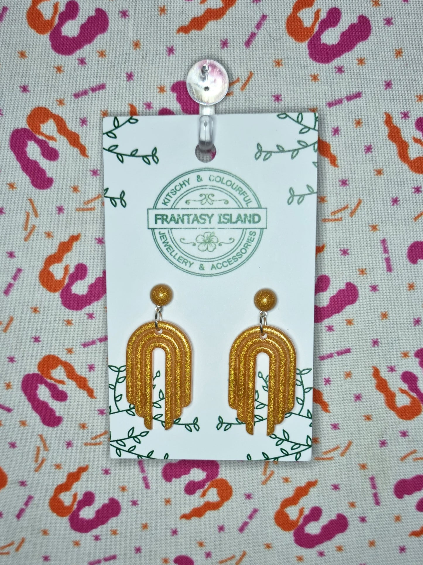 Warm Gold Deco Drops