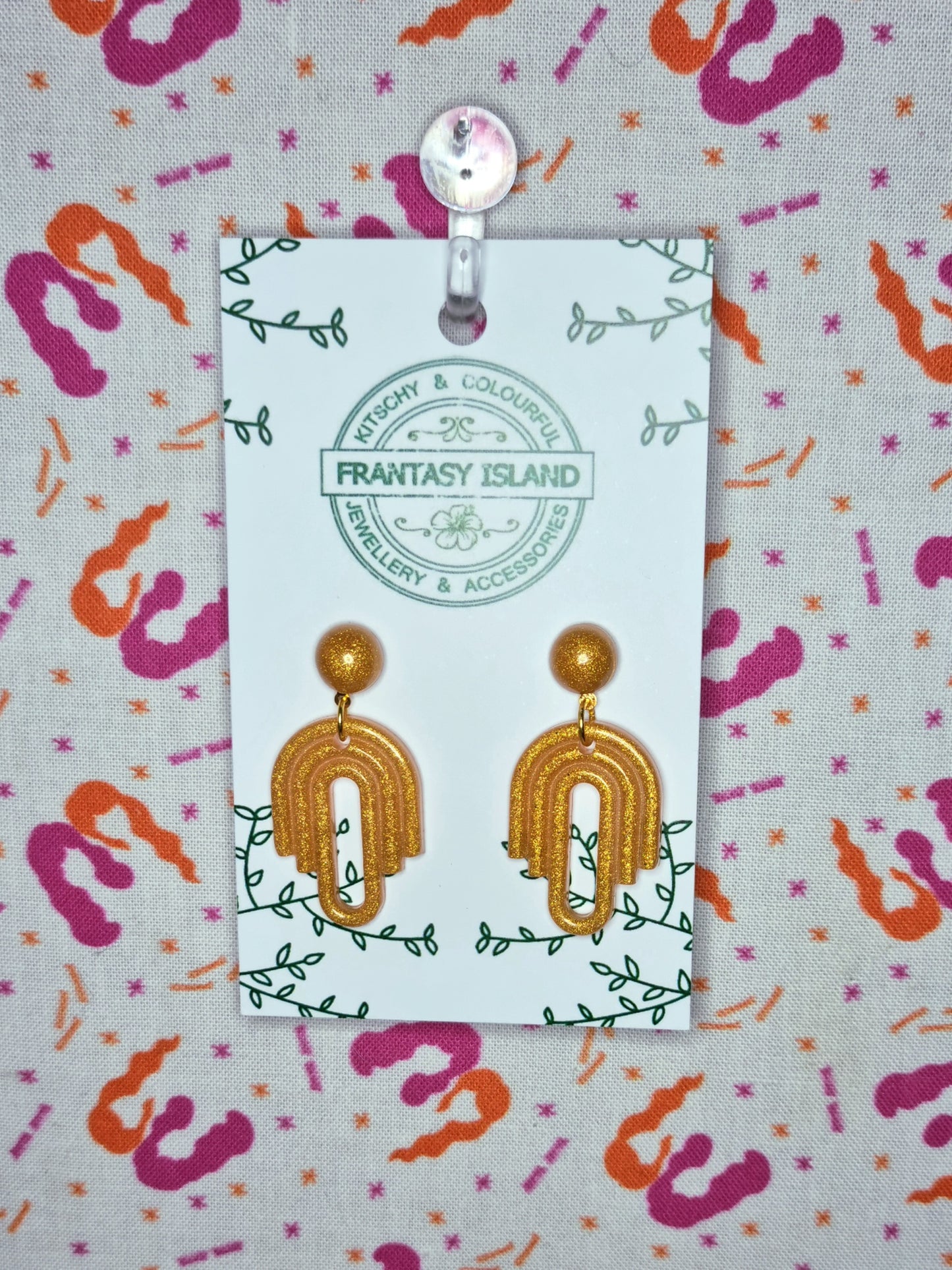 Warm Gold Deco Drops