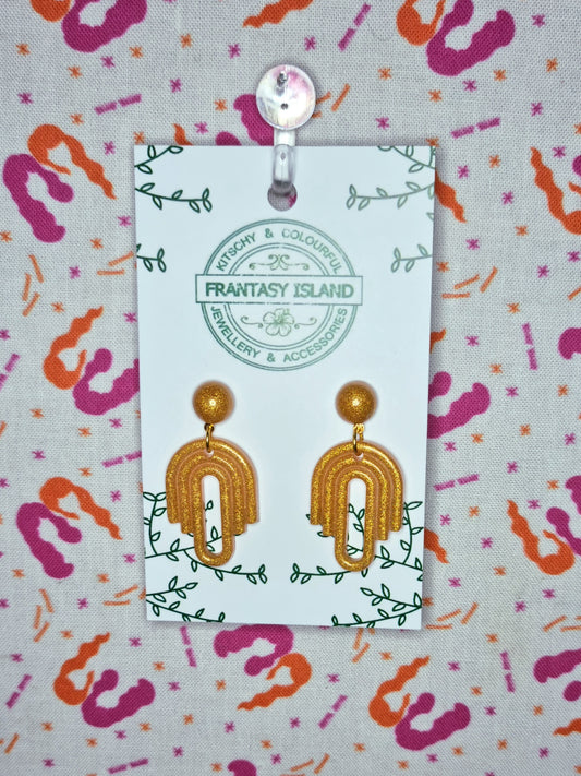 Warm Gold Deco Drops