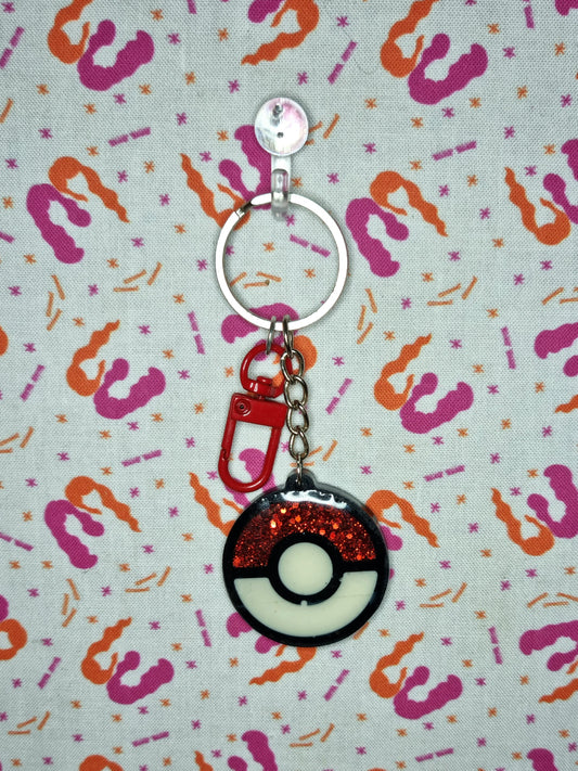 Pokeball Keychain