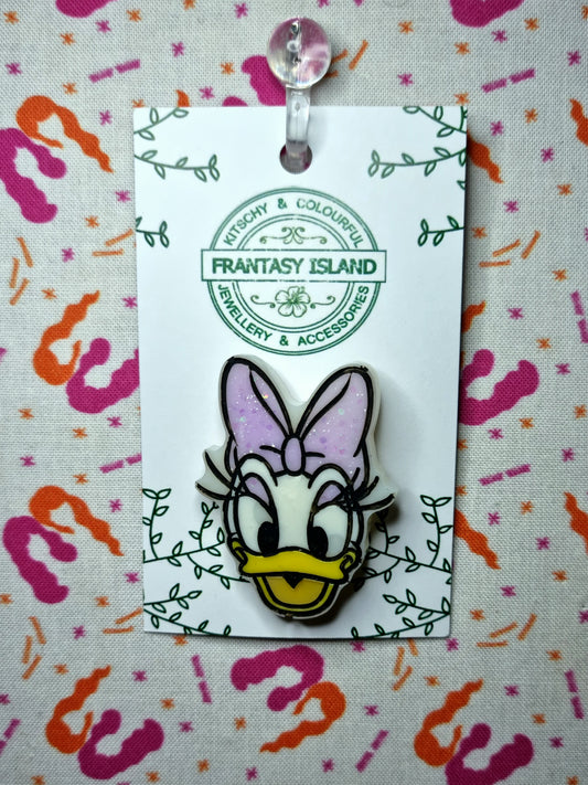 Daisy Face Brooch