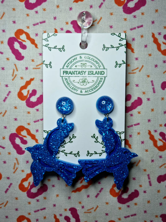 Cobalt Blue Sparrows