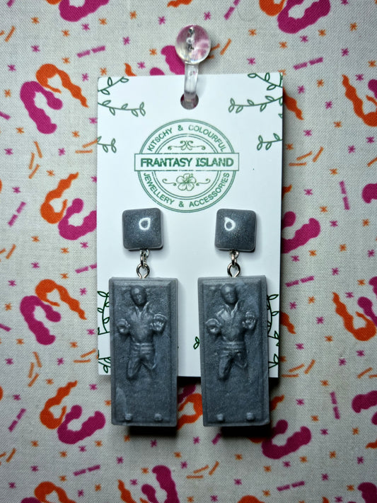 Carbonite Earrings