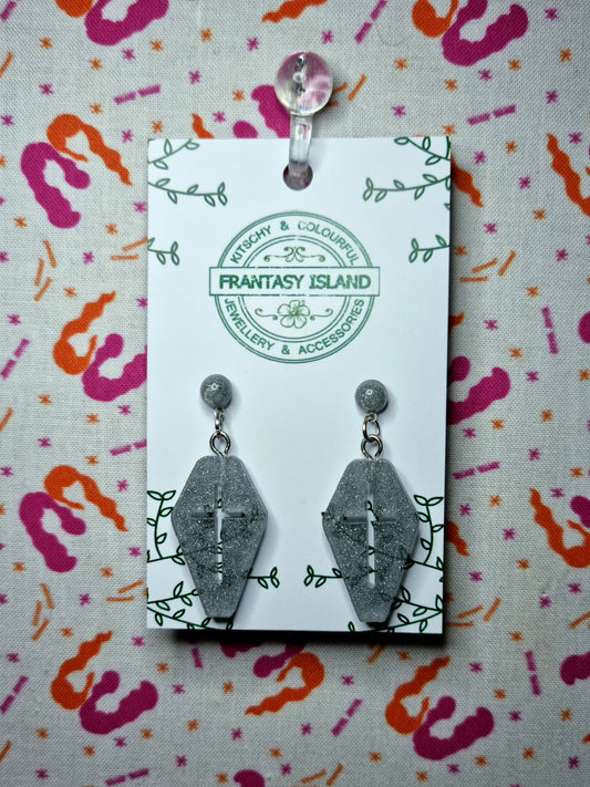 Gunmetal Coffin Drops