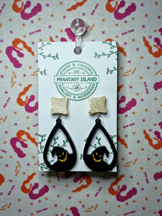 Oogie Boogie Silhouette Earrings