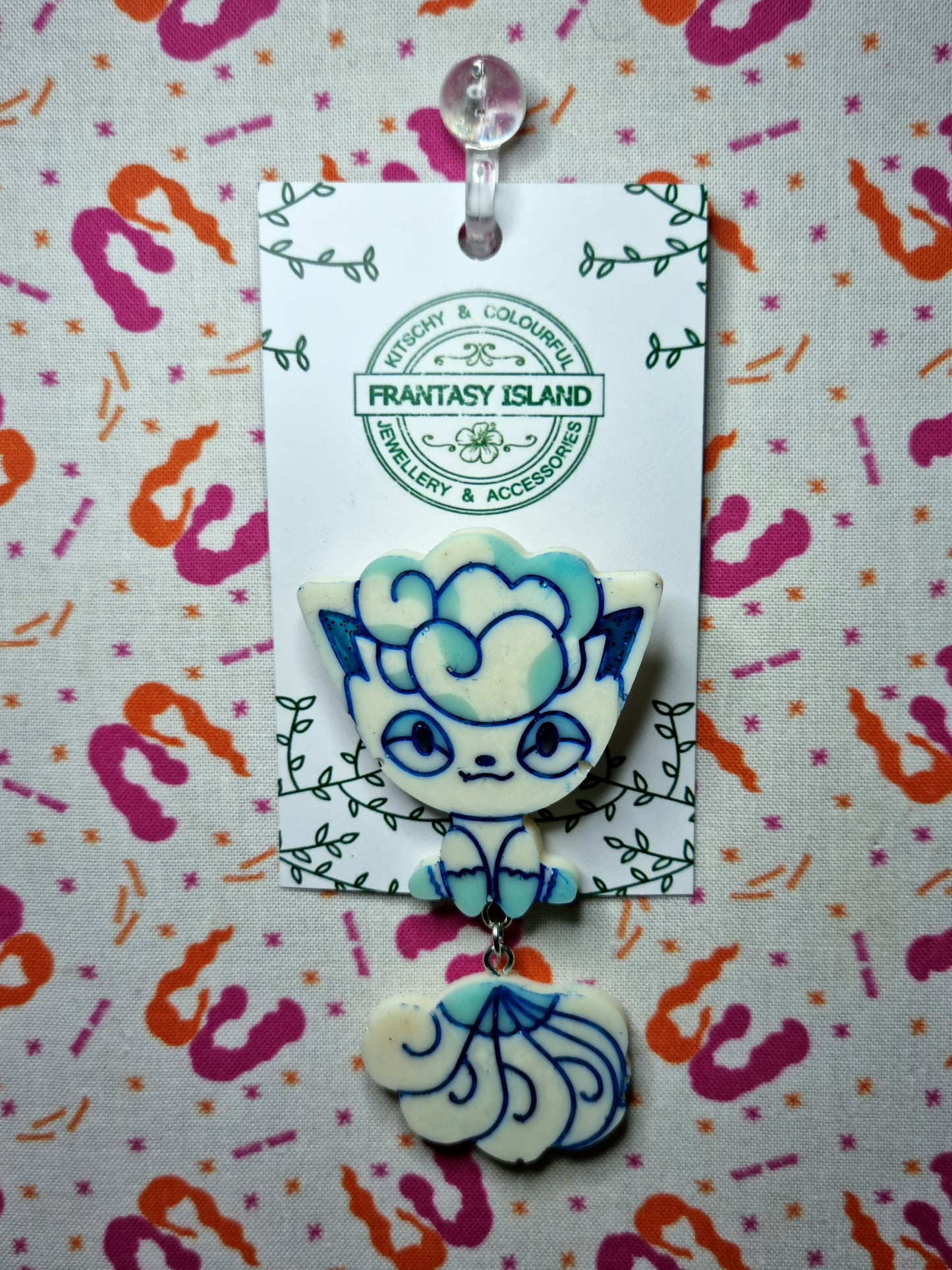 Alolan Vulpix Brooch