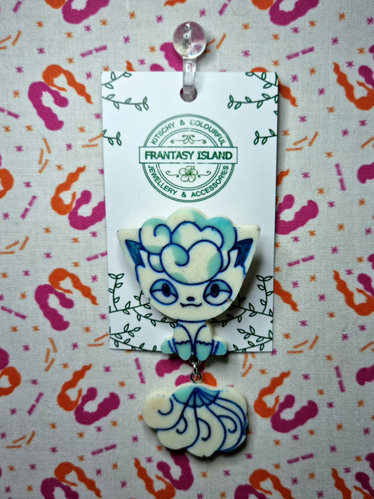 Alolan Vulpix Brooch