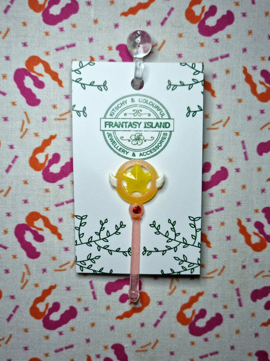 Sakura Star Wand Pin