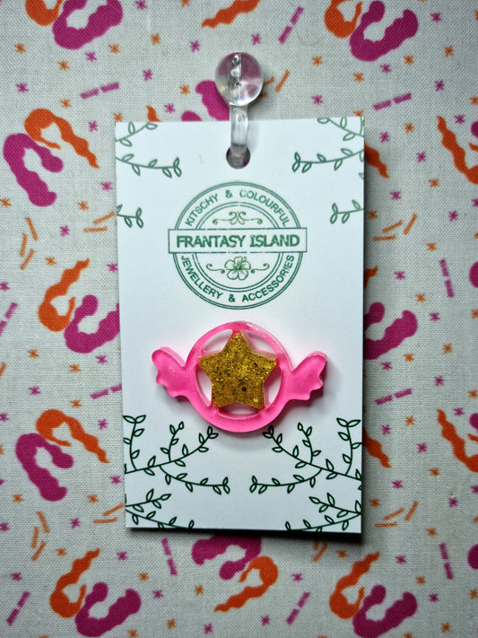 Sakura Star Wand Symbol Pin
