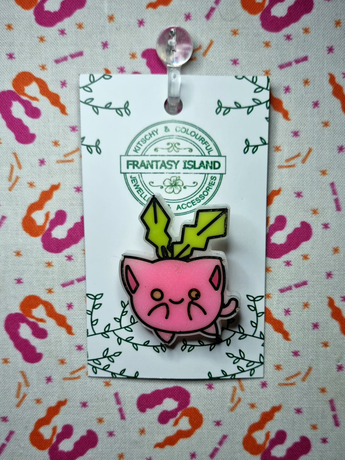 Hoppip Brooch