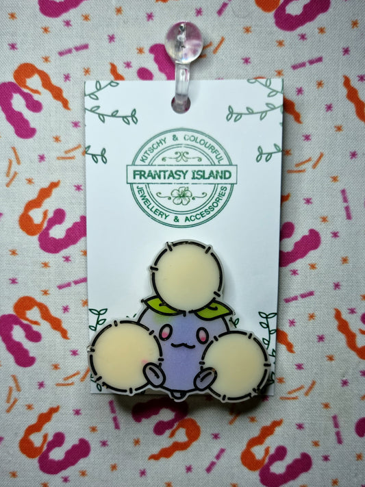 Jumpluff Brooch