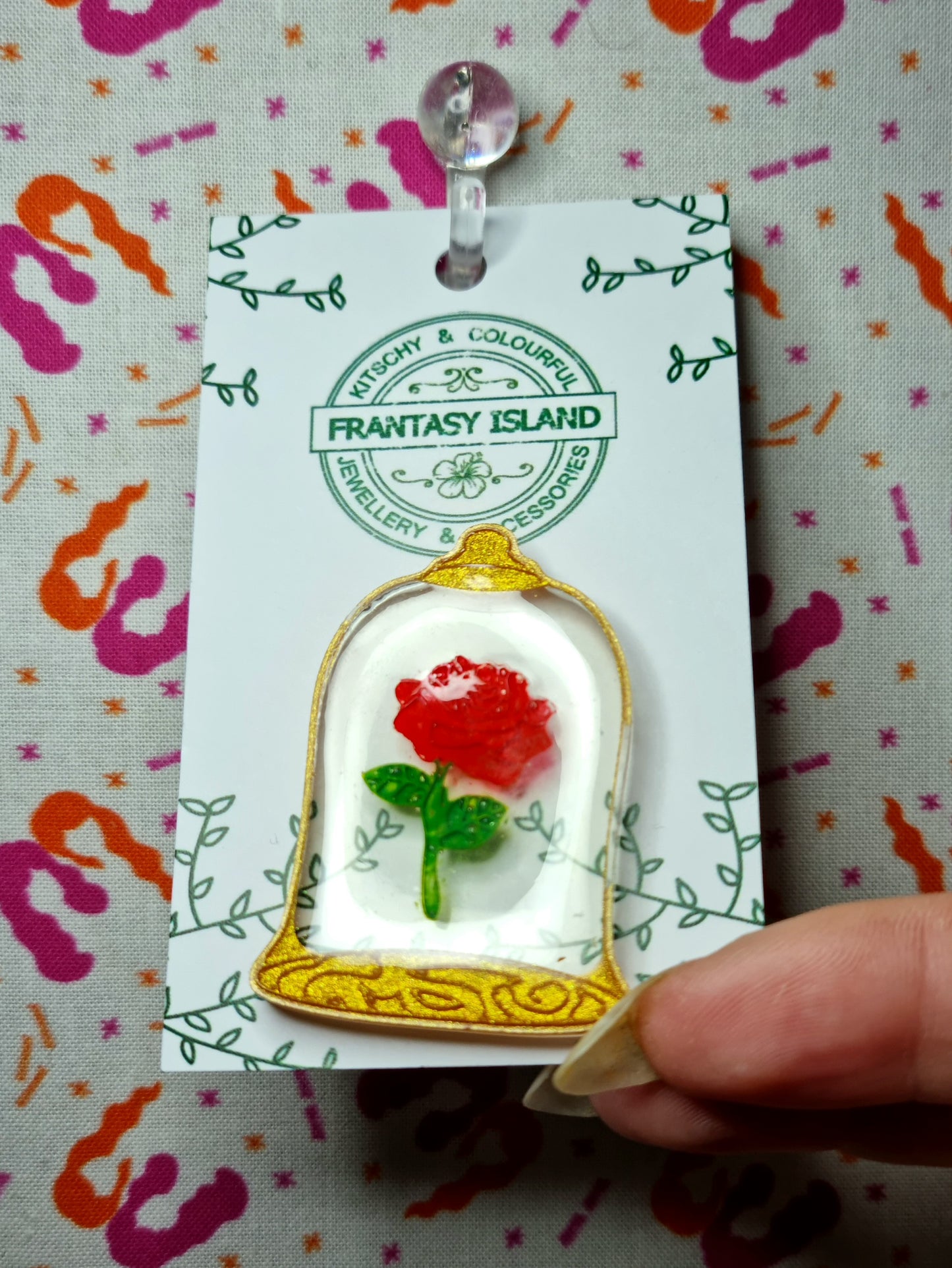 When The Last Petal Falls Brooch - Seconds