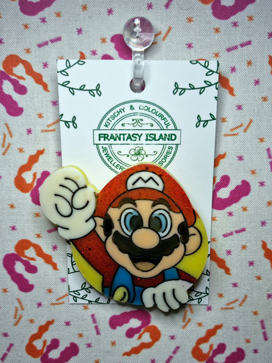 Mario Brooch