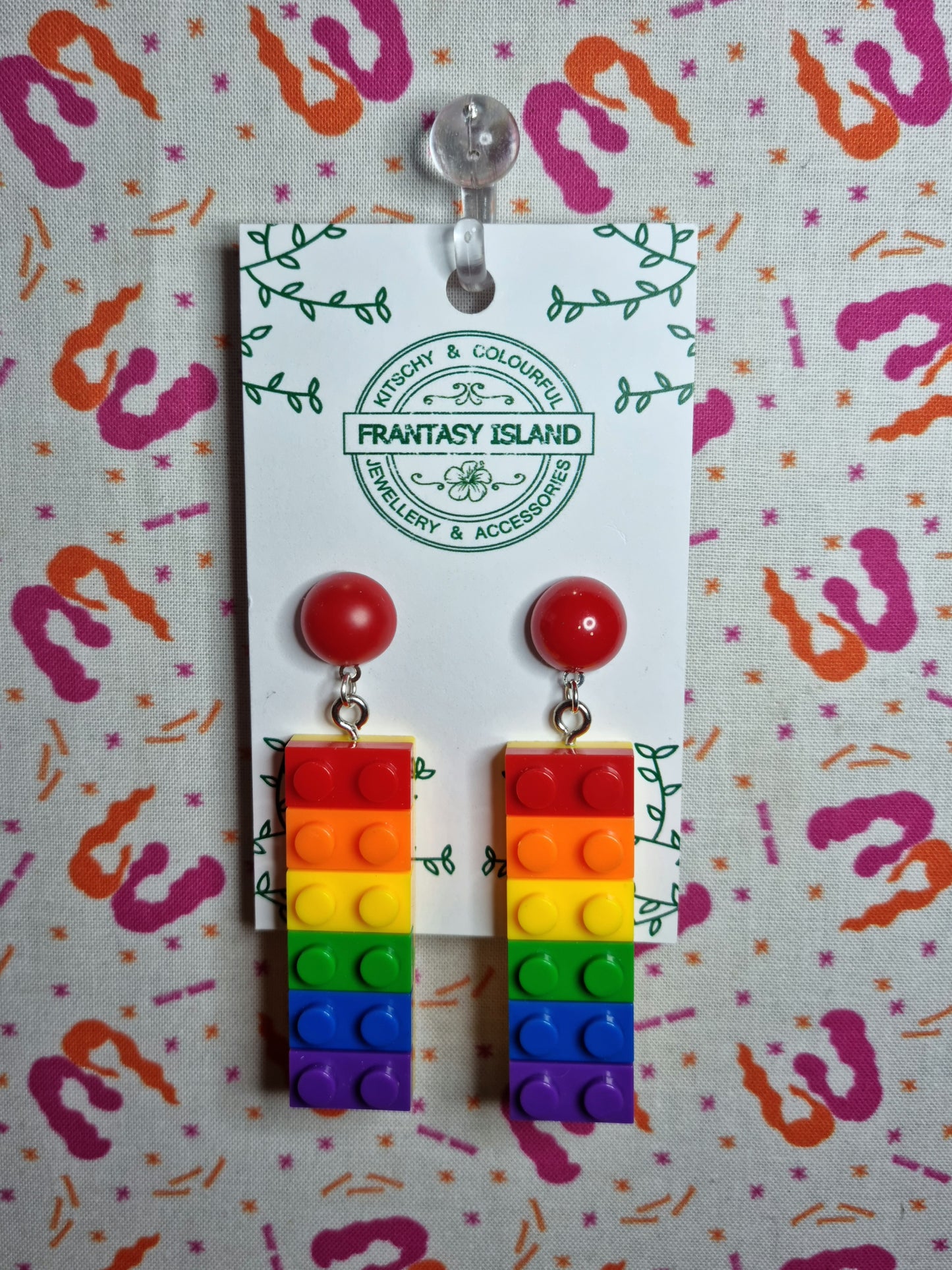 Lego Pride Earrings