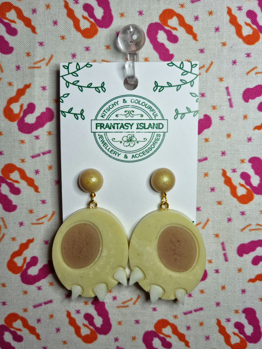 Snorlax Feet Earrings