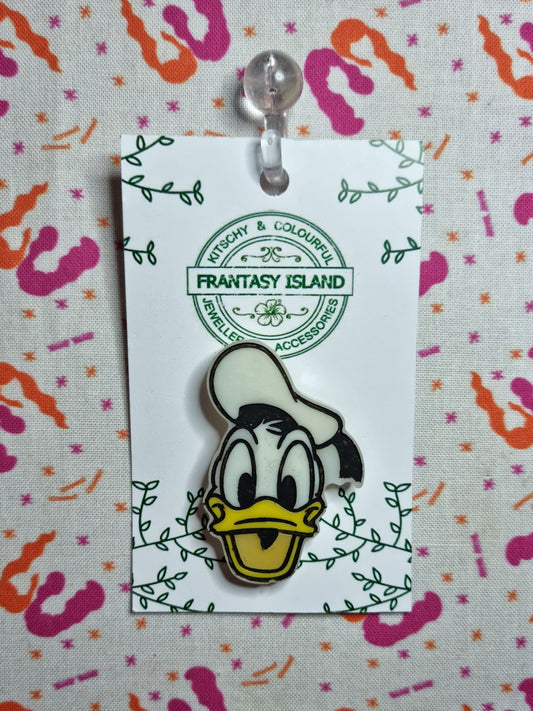 Donald Face Brooch