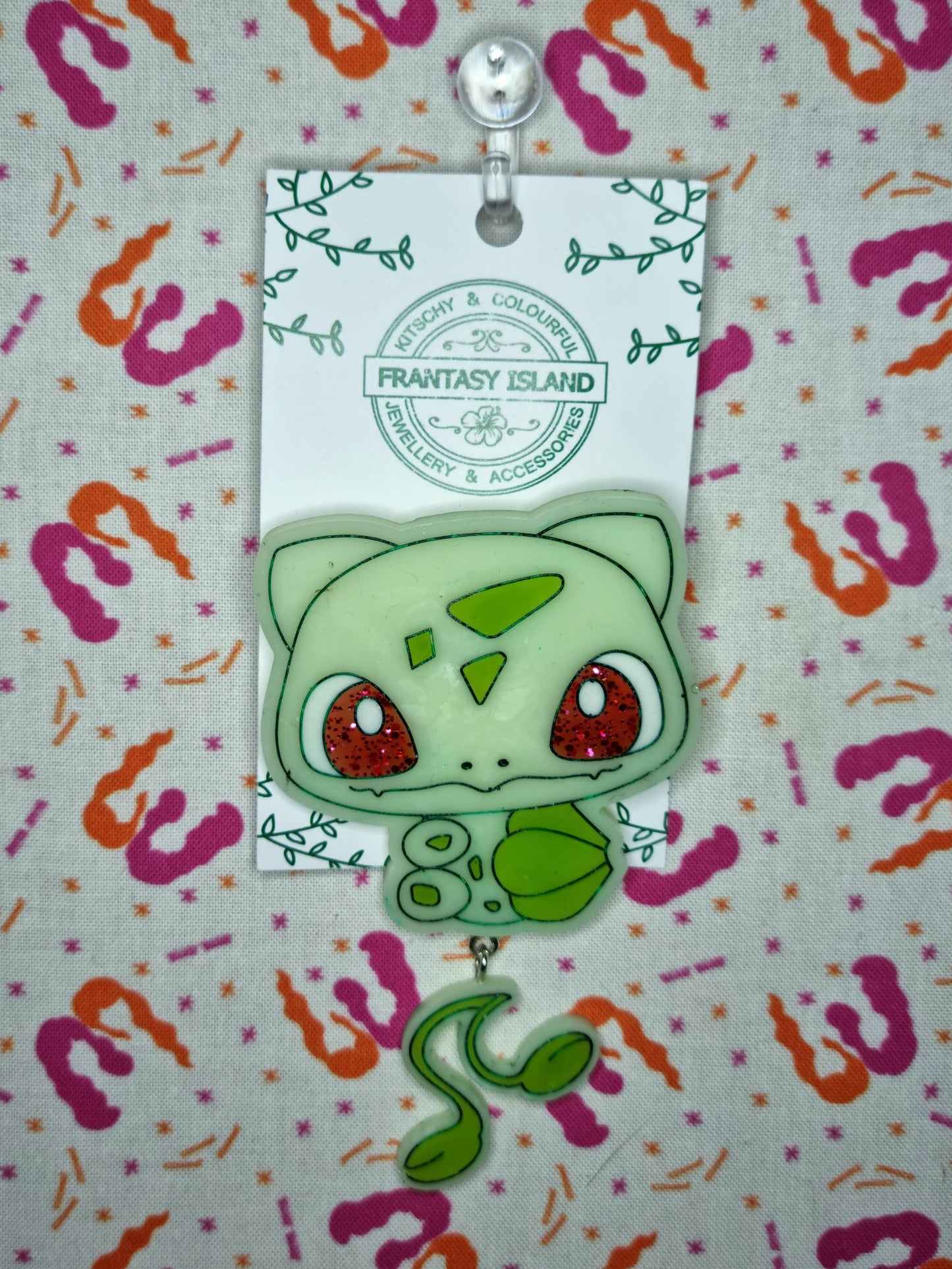 Bulbasaur Brooch