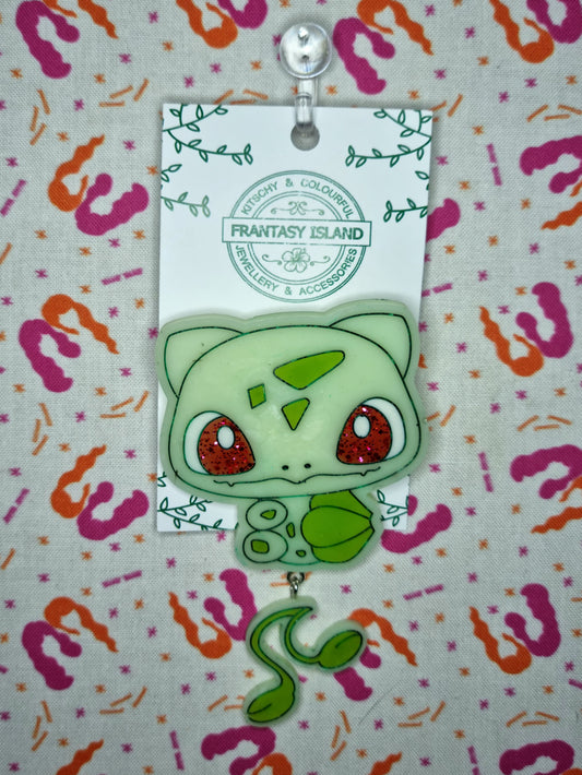 Bulbasaur Brooch