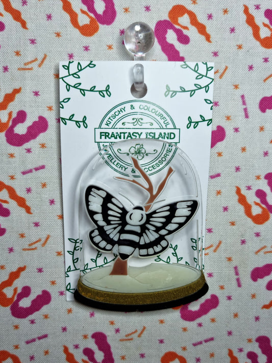 Death's Head Moth Brooch
