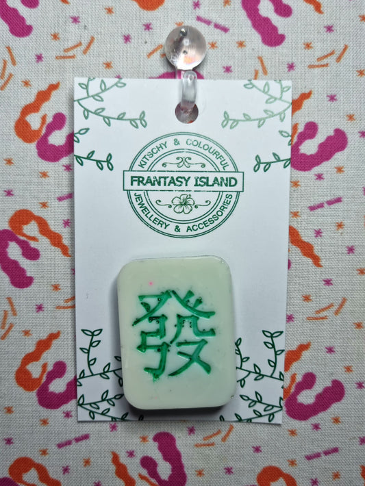 Mahjong Brooches