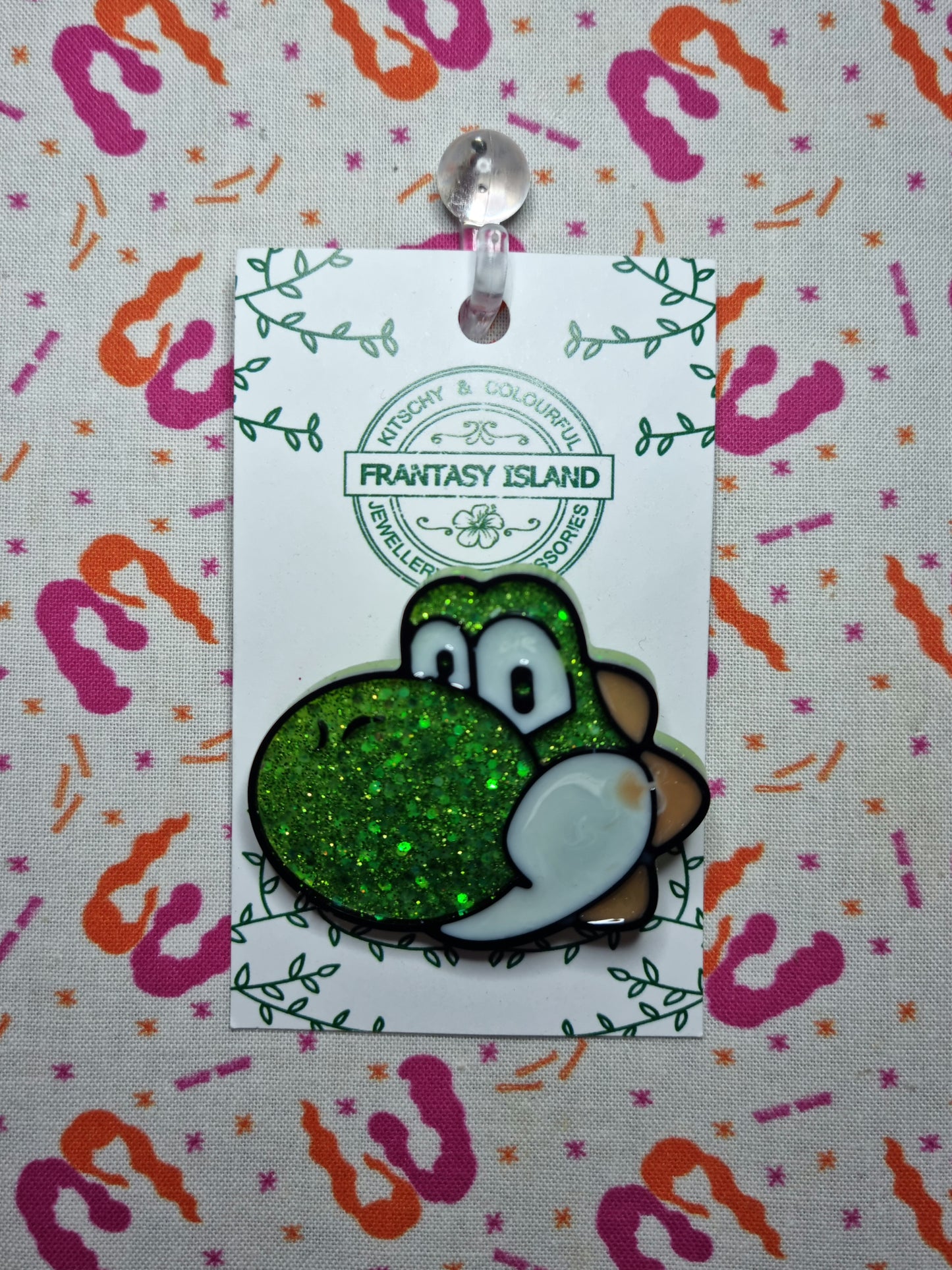 Yoshi Brooch