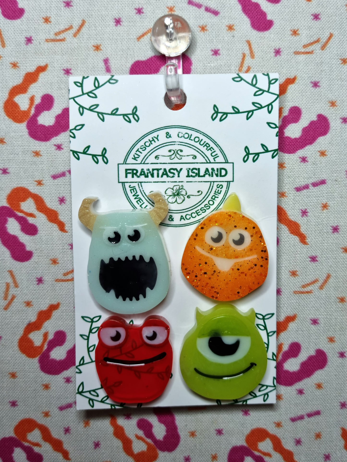 Monsters Inc Pin Set