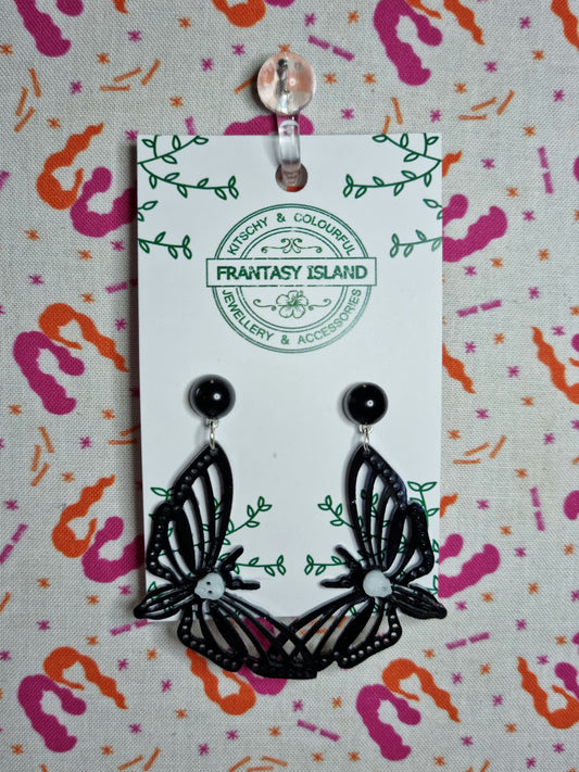 Death's Head Moth Earrings