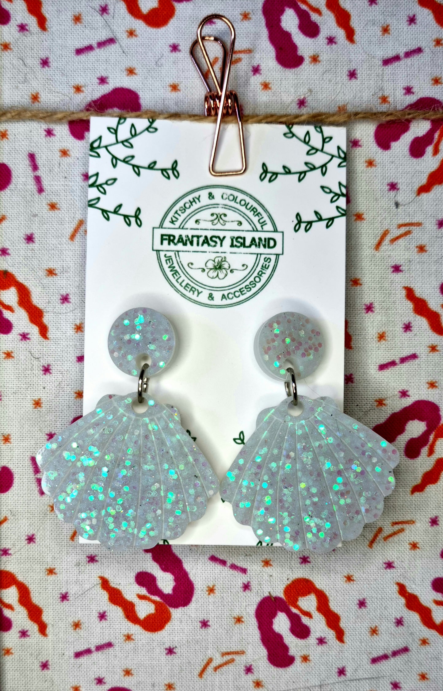 Iridescent Pearl Mermaid Shells