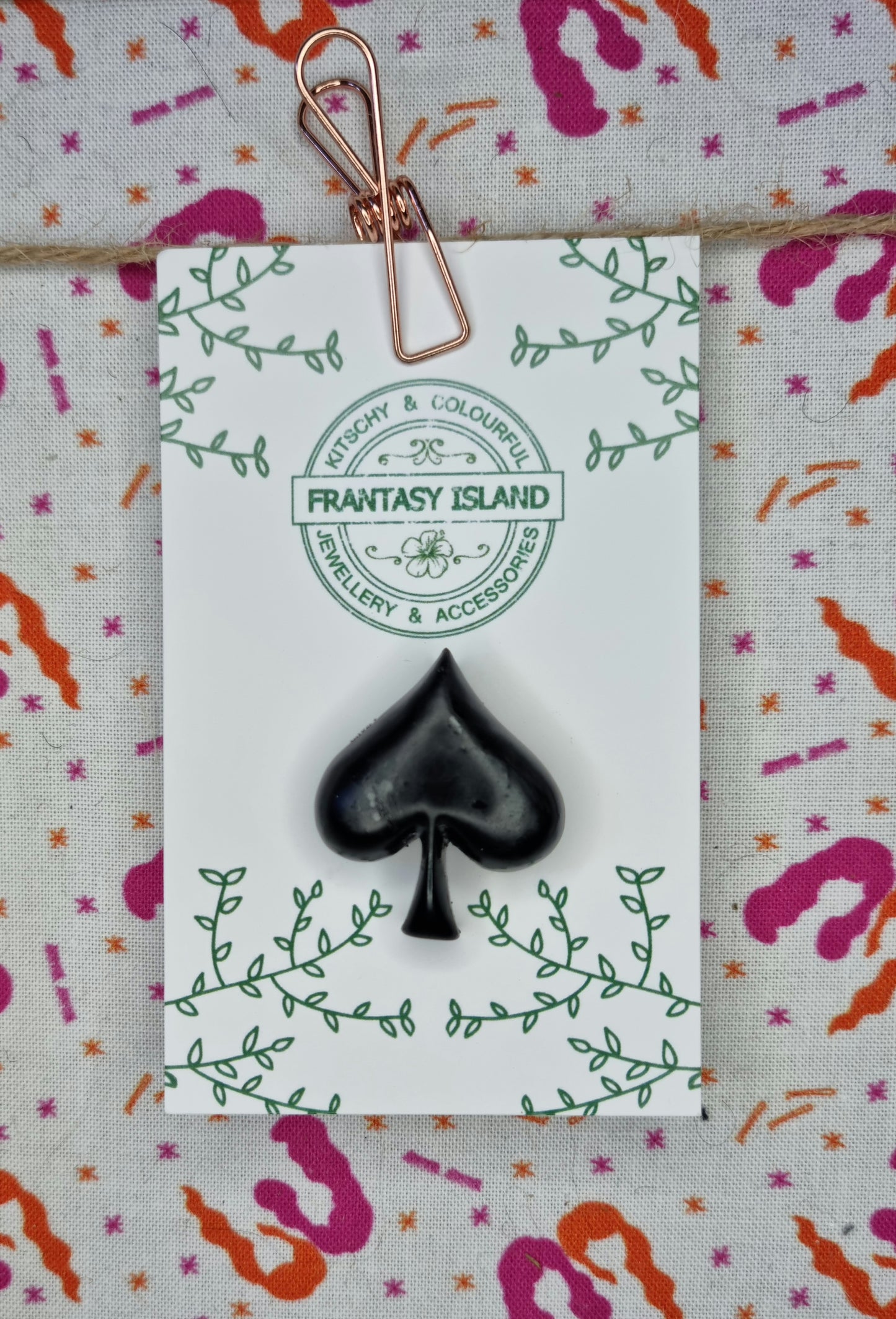 Card Suit Pins