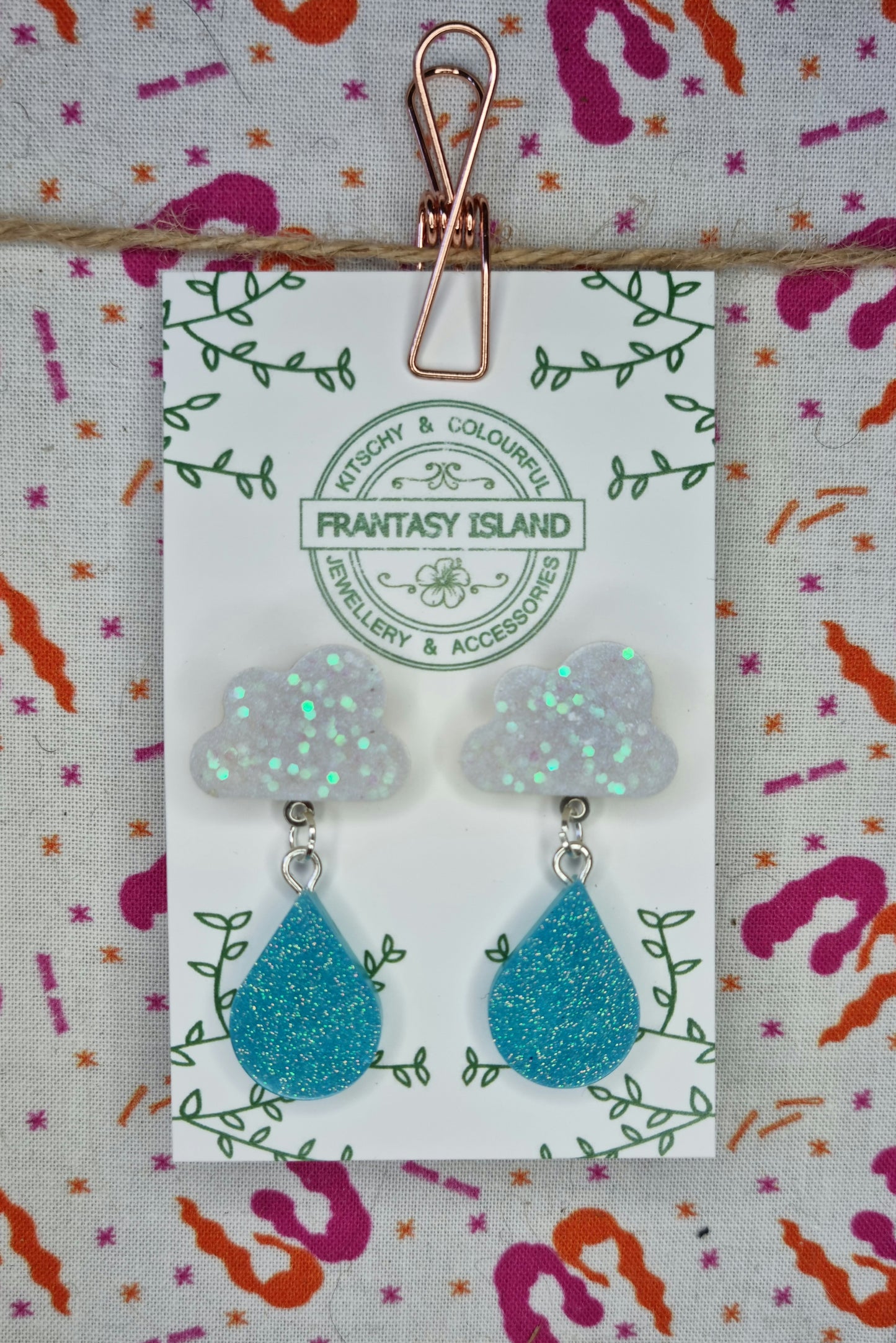 Raincloud Glitter Drops
