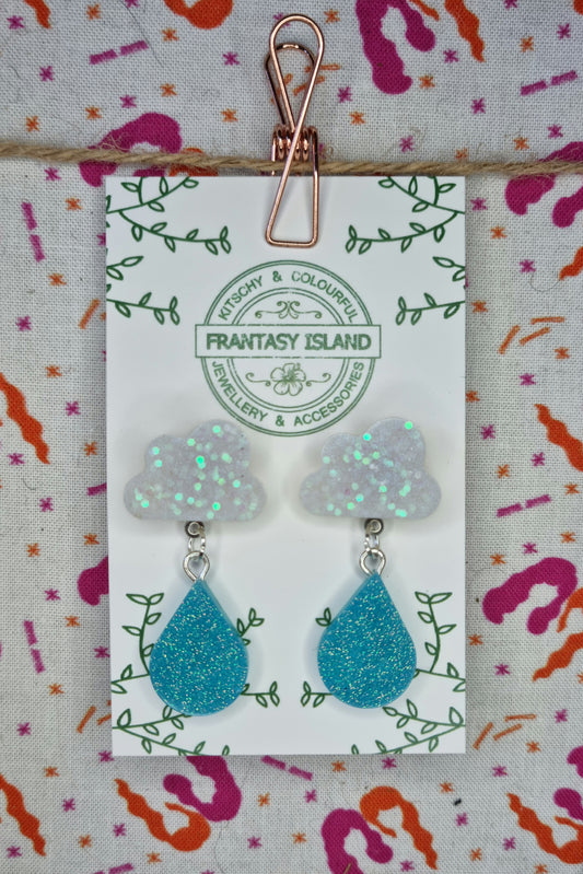 Raincloud Glitter Drops