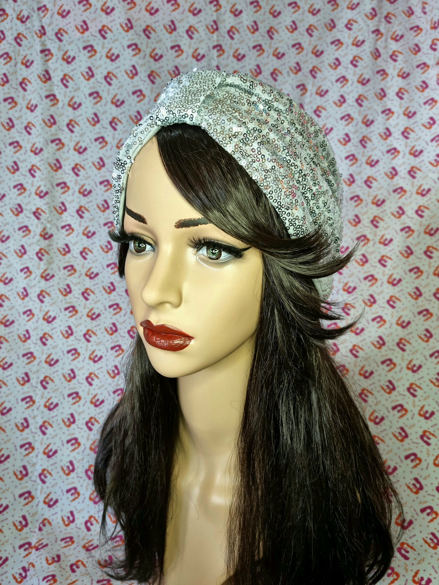 Sequin Turbans
